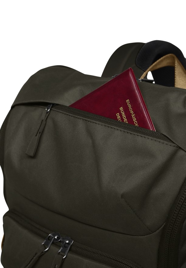 Olive Jack Wolfskin Dachsberg Men Daypack | 60488027