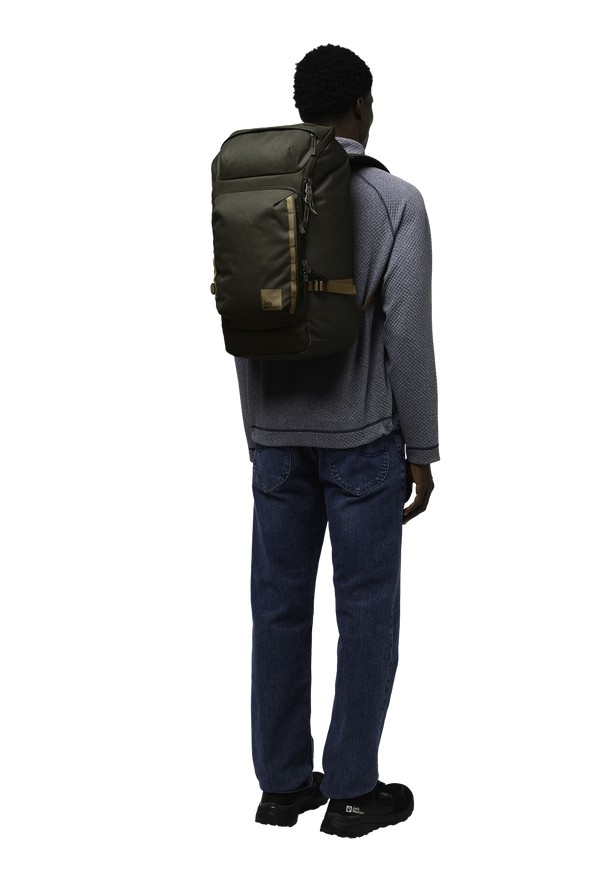 Olive Jack Wolfskin Dachsberg Men Daypack | 60488027