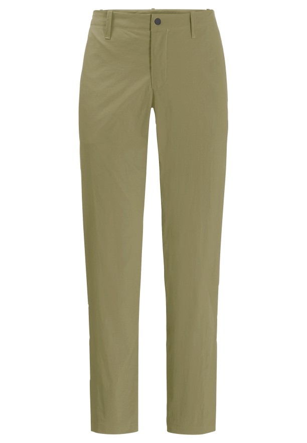 Olive Jack Wolfskin Desert Men Pants | 28521002