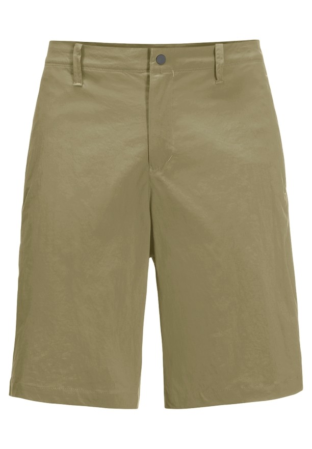 Olive Jack Wolfskin Desert Men Shorts | 92619389
