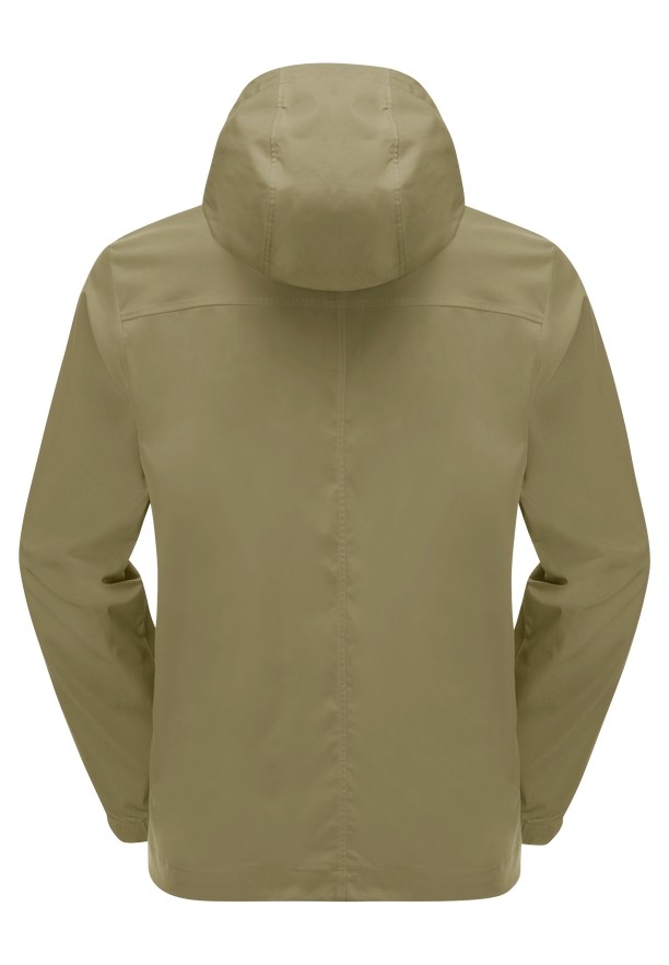 Olive Jack Wolfskin Desert Wind Overhead Men Jackets | 68409336