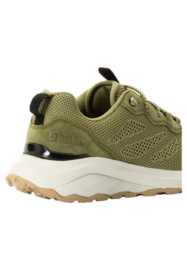 Olive Jack Wolfskin Dromoventure Knit Low Women Outdoor Shoes | 36525734