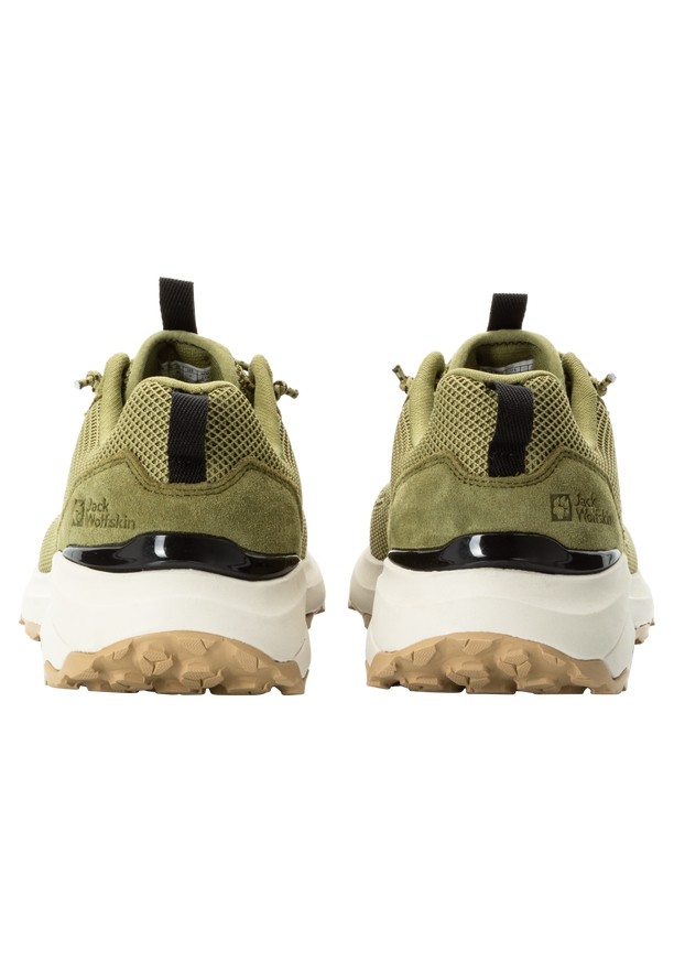 Olive Jack Wolfskin Dromoventure Knit Low Women Outdoor Shoes | 36525734