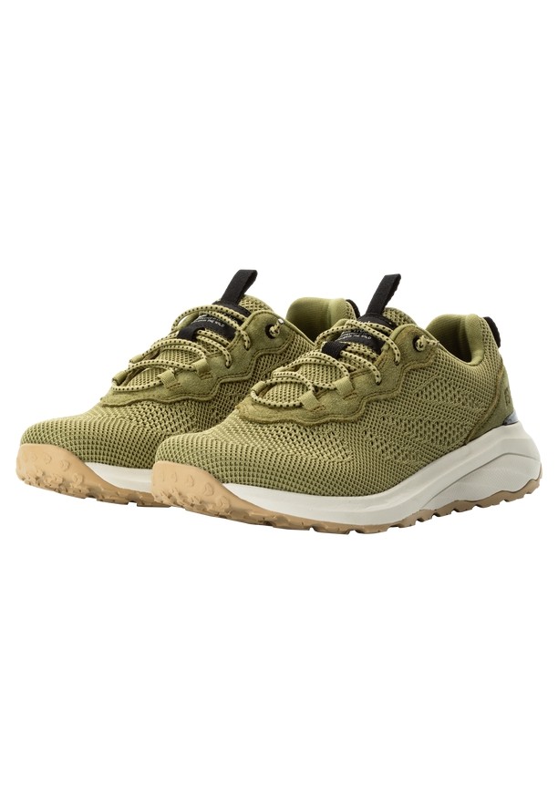 Olive Jack Wolfskin Dromoventure Knit Low Women Outdoor Shoes | 36525734
