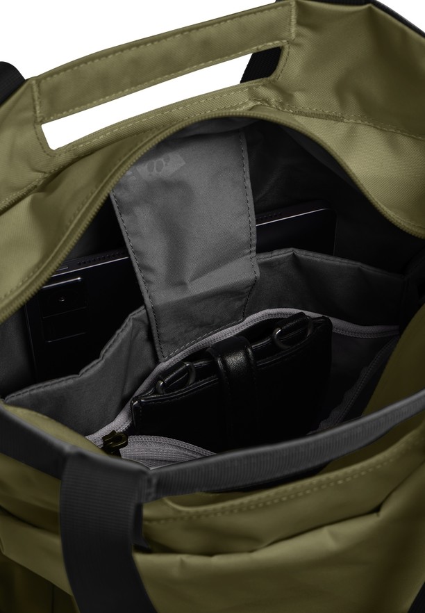 Olive Jack Wolfskin Ebental Men Shoulder Bags | 30047662