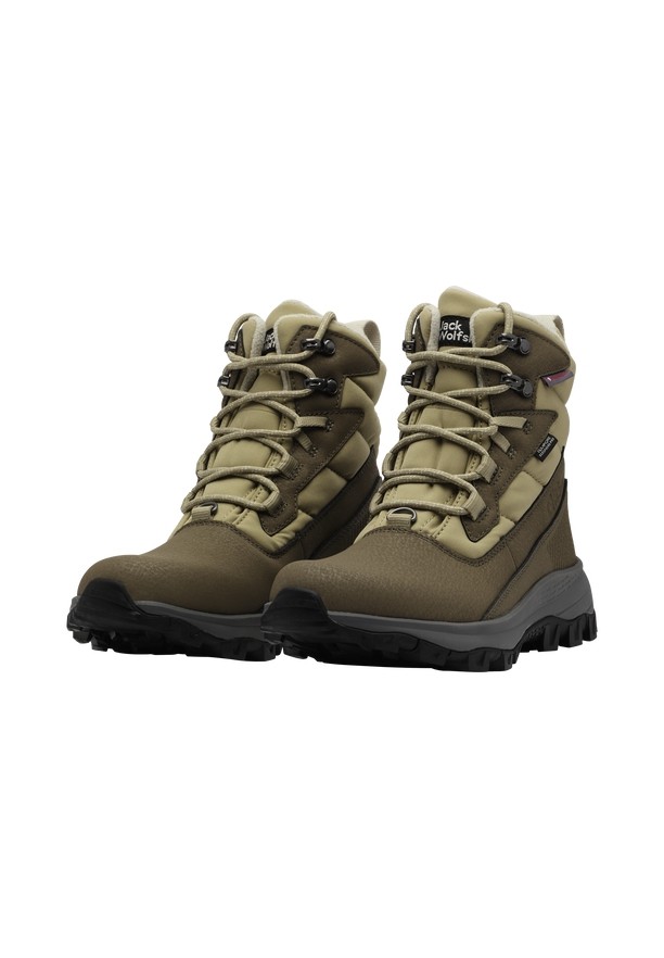 Olive Jack Wolfskin Everquest Pro Texapore High Women Winter Boots | 11575368