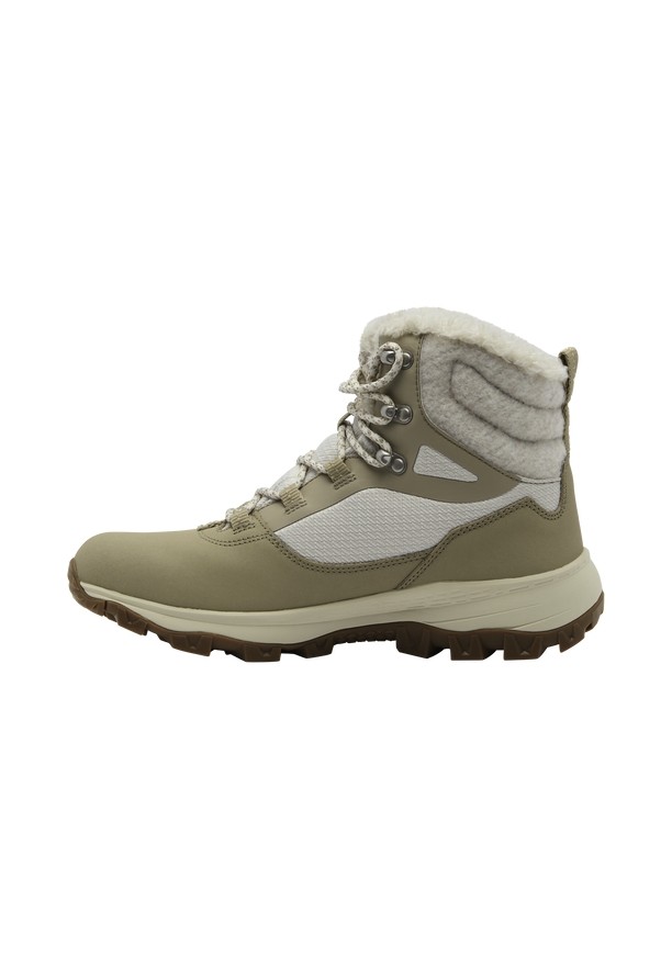 Olive Jack Wolfskin Everquest Texapore High Women Winter Shoes | 36037191