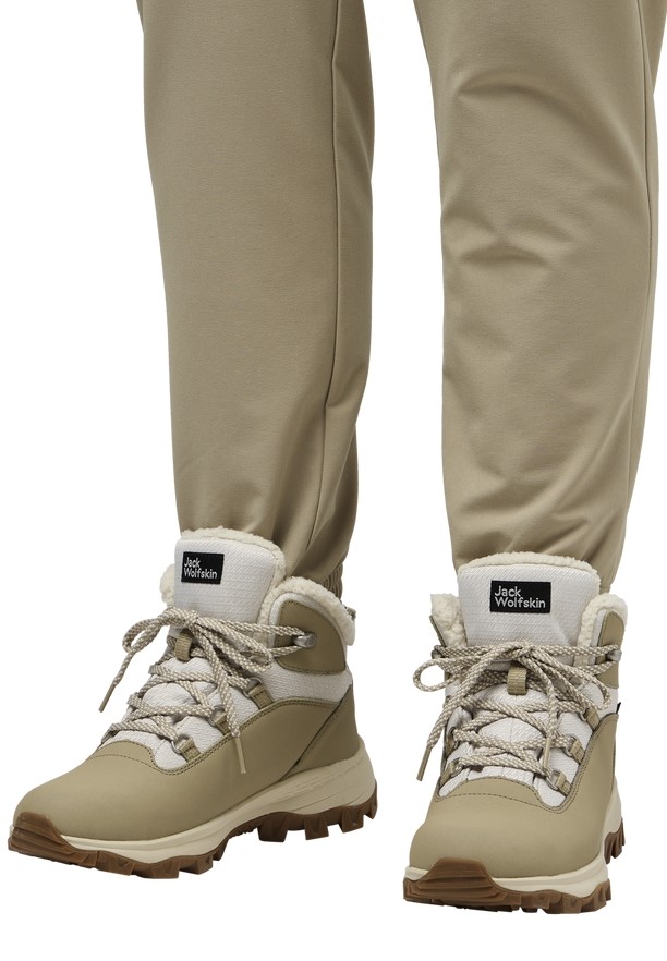 Olive Jack Wolfskin Everquest Texapore Mid Women Winter Shoes | 17779718