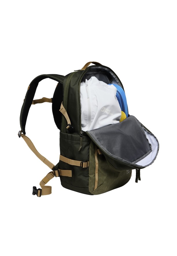 Olive Jack Wolfskin Hallgarten Men Daypack | 69061940
