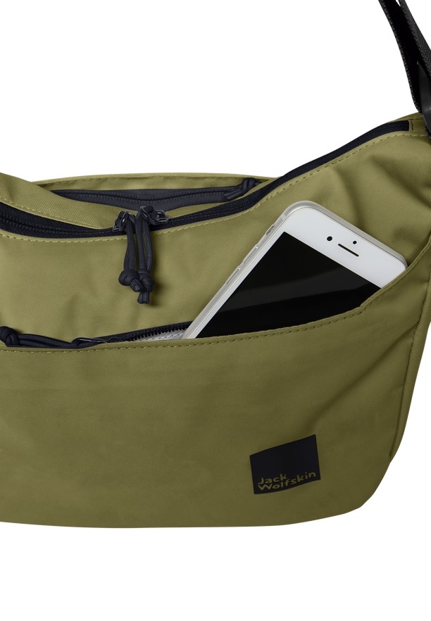 Olive Jack Wolfskin Honigberg Men Shoulder Bags | 58978393