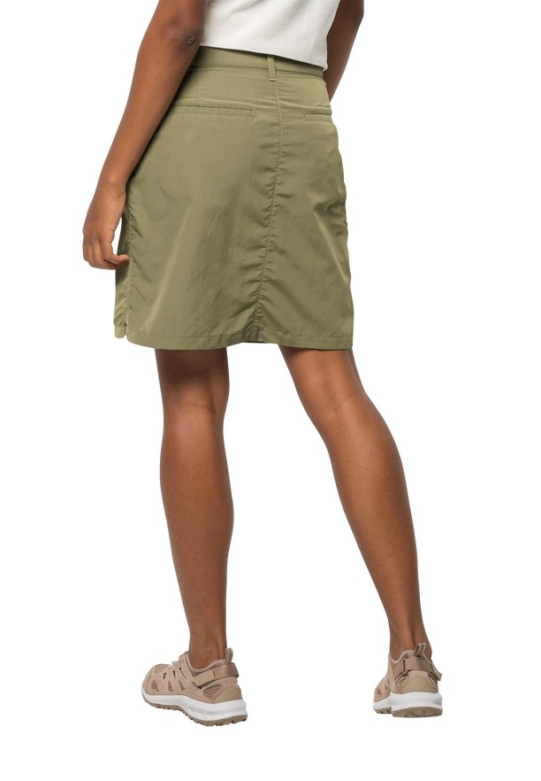 Olive Jack Wolfskin Kalahari Women Skorts | 10242078