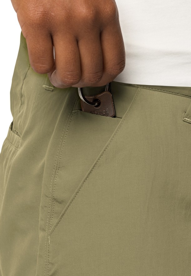 Olive Jack Wolfskin Kalahari Women Skorts | 10242078