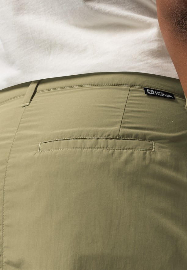 Olive Jack Wolfskin Kalahari Women Skorts | 10242078