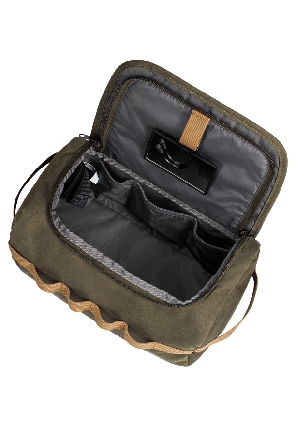 Olive Jack Wolfskin Konya Men Wash Bag | 34681035
