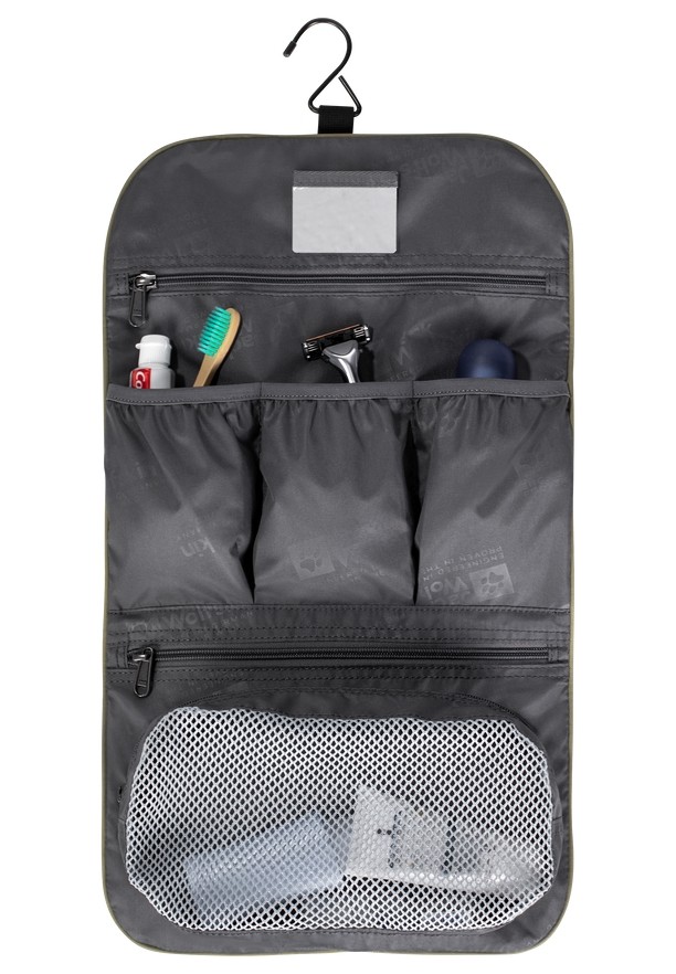 Olive Jack Wolfskin Konya Men Wash Bag | 95233202
