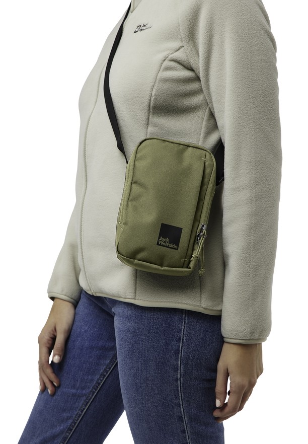 Olive Jack Wolfskin Konya Women Shoulder Bags | 28857359