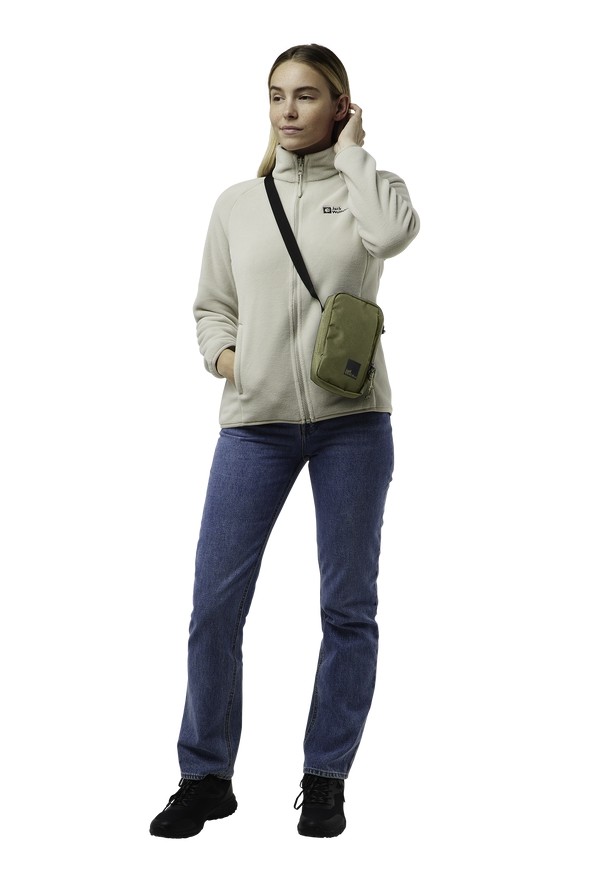 Olive Jack Wolfskin Konya Women Shoulder Bags | 28857359