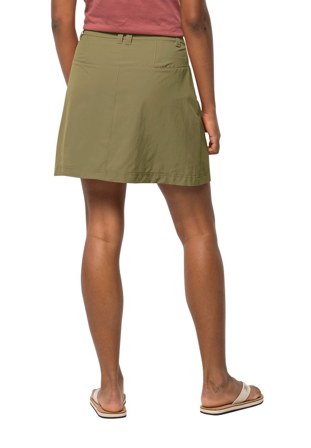 Olive Jack Wolfskin Sonora Women Skorts | 38603672