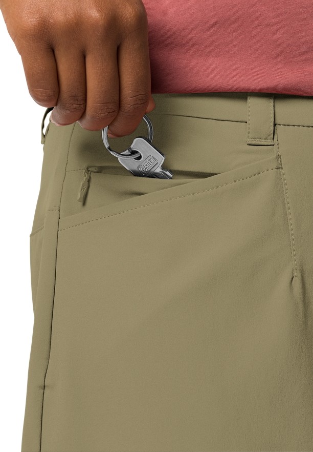 Olive Jack Wolfskin Sonora Women Skorts | 38603672