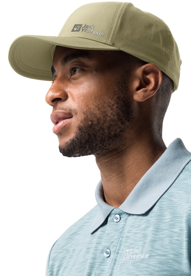 Olive Jack Wolfskin Summer Storm Xt Men Baseball Caps | 59511378