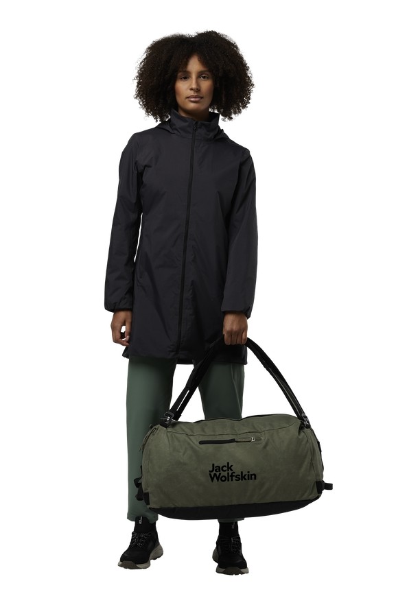 Olive Jack Wolfskin Traveltopia 45 Women Duffle Bags | 27703211