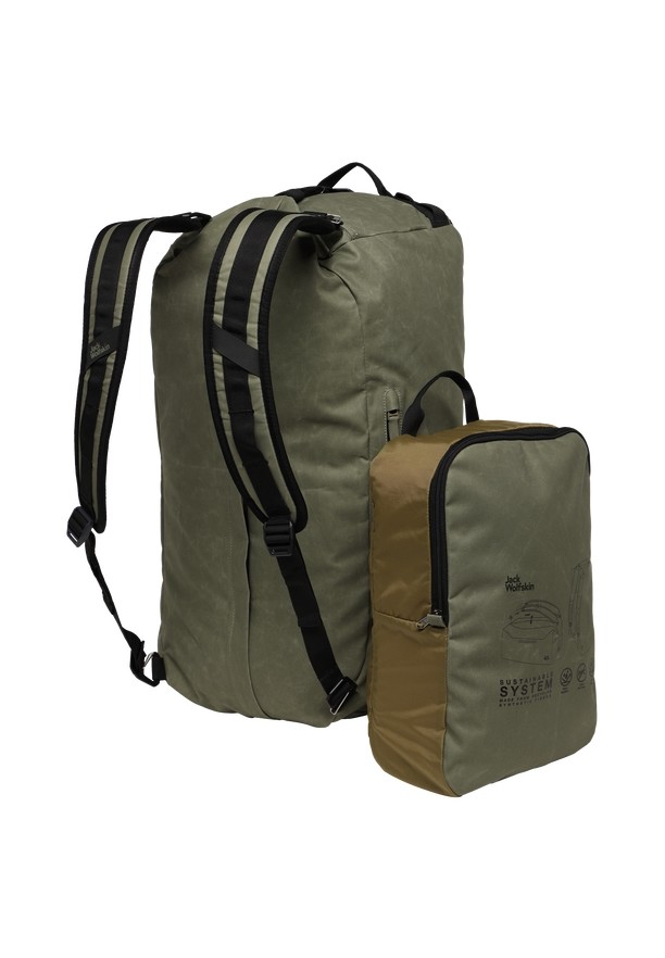 Olive Jack Wolfskin Traveltopia 45 Women Duffle Bags | 27703211