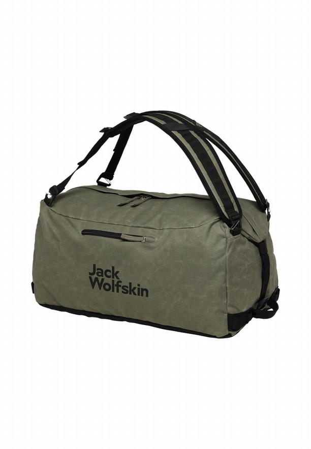 Olive Jack Wolfskin Traveltopia 45 Women Duffle Bags | 27703211