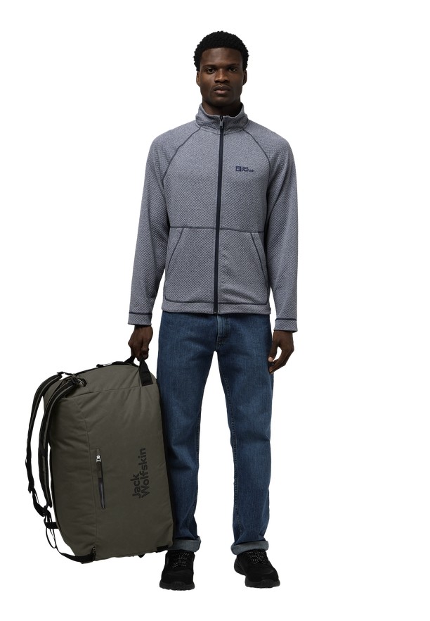 Olive Jack Wolfskin Traveltopia 65 Men Duffle Bags | 25539849