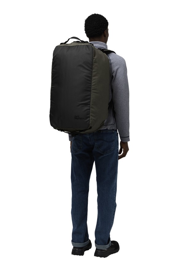 Olive Jack Wolfskin Traveltopia 65 Men Duffle Bags | 25539849