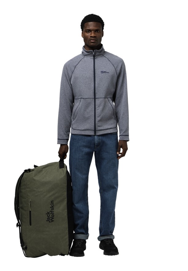 Olive Jack Wolfskin Traveltopia 85 Men Duffle Bags | 38263800