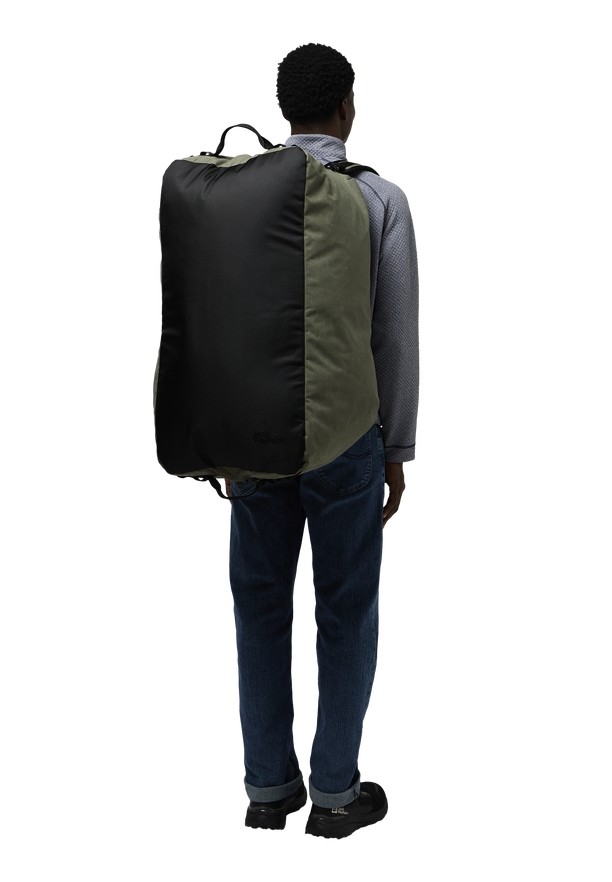 Olive Jack Wolfskin Traveltopia 85 Men Duffle Bags | 38263800