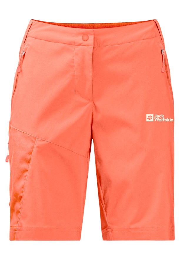Orange Jack Wolfskin Glastal Women Shorts | 21922710