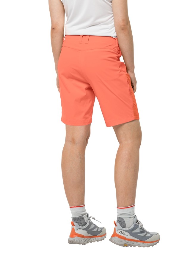 Orange Jack Wolfskin Glastal Women Shorts | 21922710