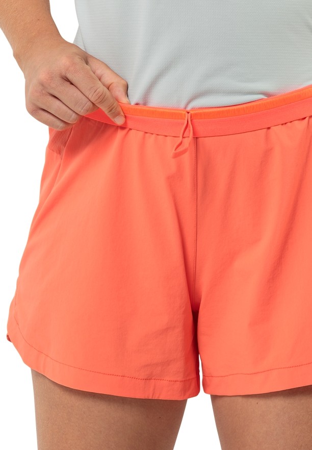 Orange Jack Wolfskin Prelight 2in1 Women Shorts | 87084824