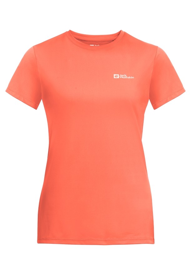Orange Jack Wolfskin Prelightrail Women T Shirts | 30394288