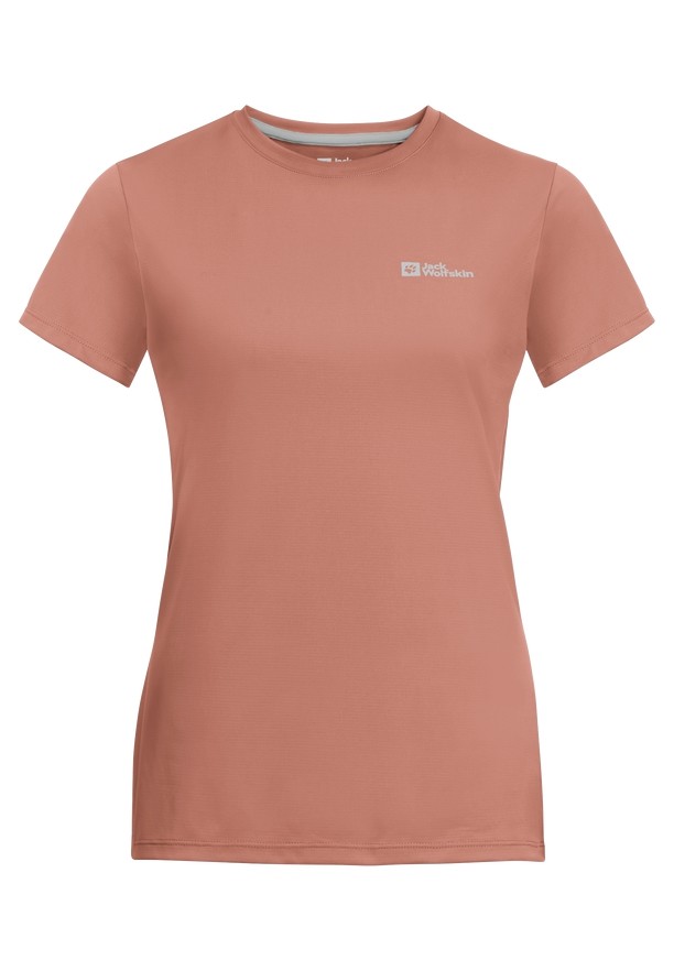 Pink Jack Wolfskin Prelightrail Women T Shirts | 71545103