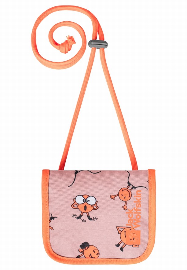 Pink Jack Wolfskin Smileyworld Women Pouches | 90095182
