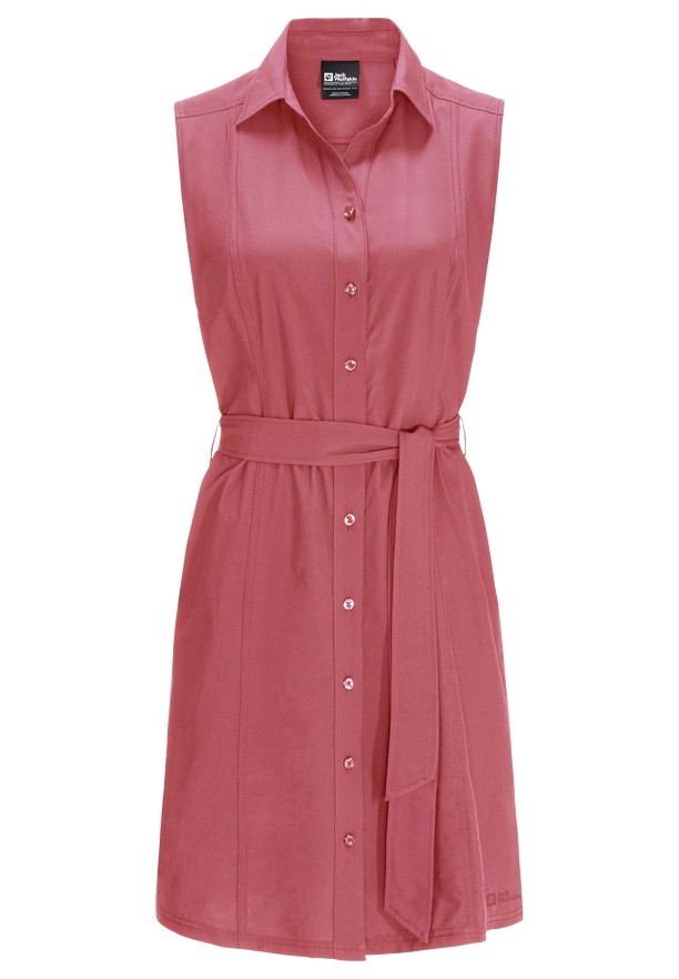 Pink Jack Wolfskin Sonora Women Dress | 28140531
