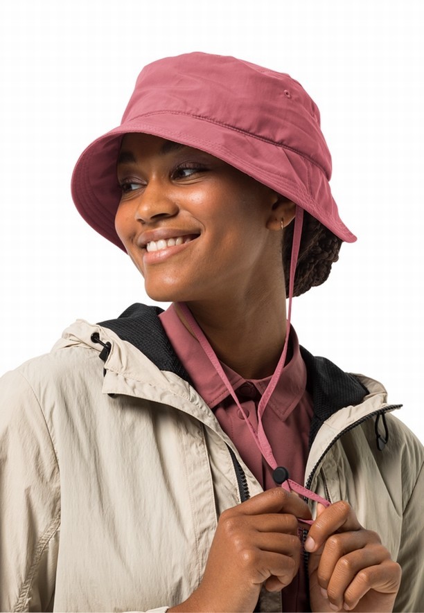 Pink Jack Wolfskin Sun Women Hats | 98698805