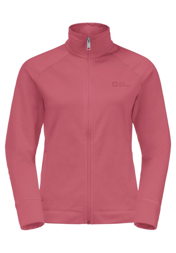 Pink Jack Wolfskin Waldsee Women Fleece Jackets | 16477254