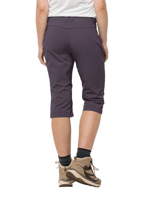 Purple Jack Wolfskin Activate Light 3/4 Women Pants | 98363076