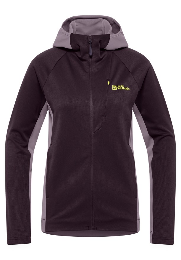 Purple Jack Wolfskin Alpgrat Xt Women Fleece Jackets | 28212370