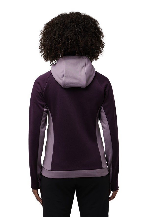 Purple Jack Wolfskin Alpgrat Xt Women Fleece Jackets | 28212370