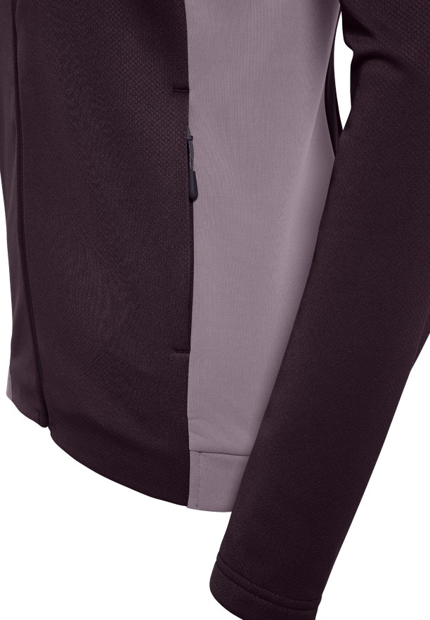 Purple Jack Wolfskin Alpgrat Xt Women Fleece Jackets | 28212370