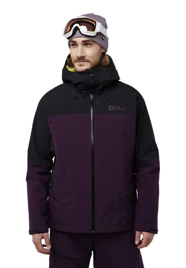 Purple Jack Wolfskin Alpspitze Tour 3l Ski Men Jackets | 19470918