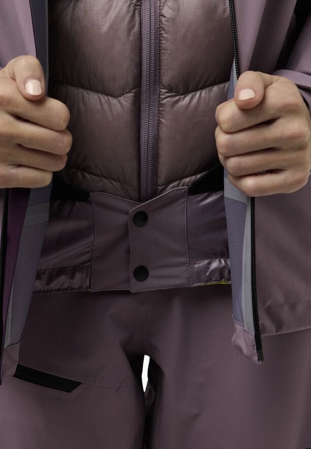 Purple Jack Wolfskin Alpspitze Tour 3l Women Jackets | 30013976