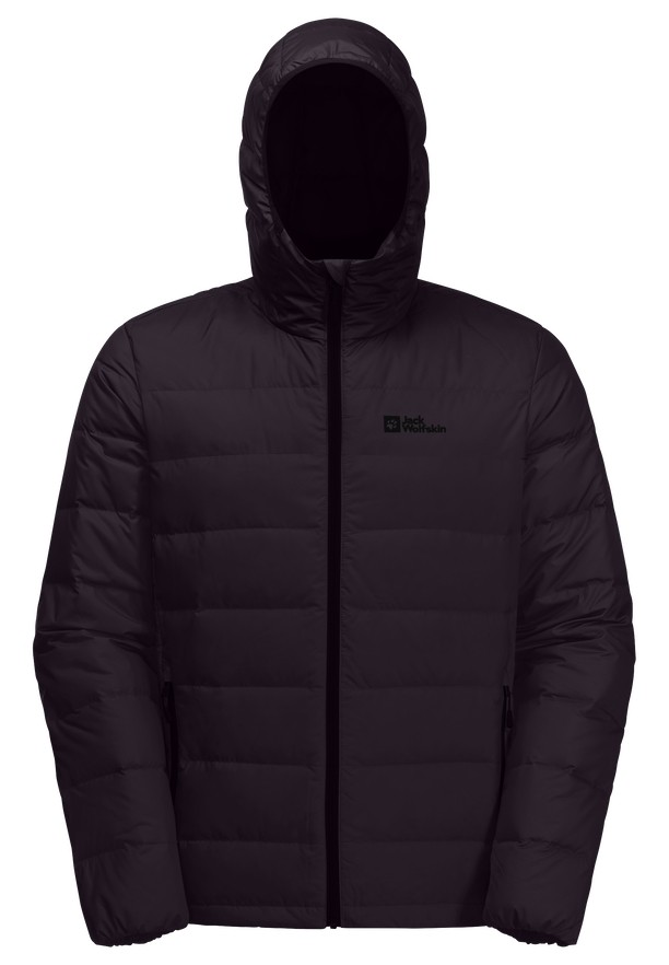 Purple Jack Wolfskin Ather Hoody Men Down Jackets | 27954287