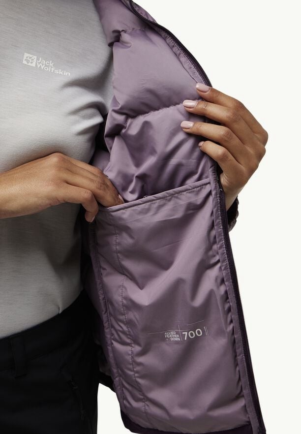 Purple Jack Wolfskin Ather Women Down Jackets | 61883201