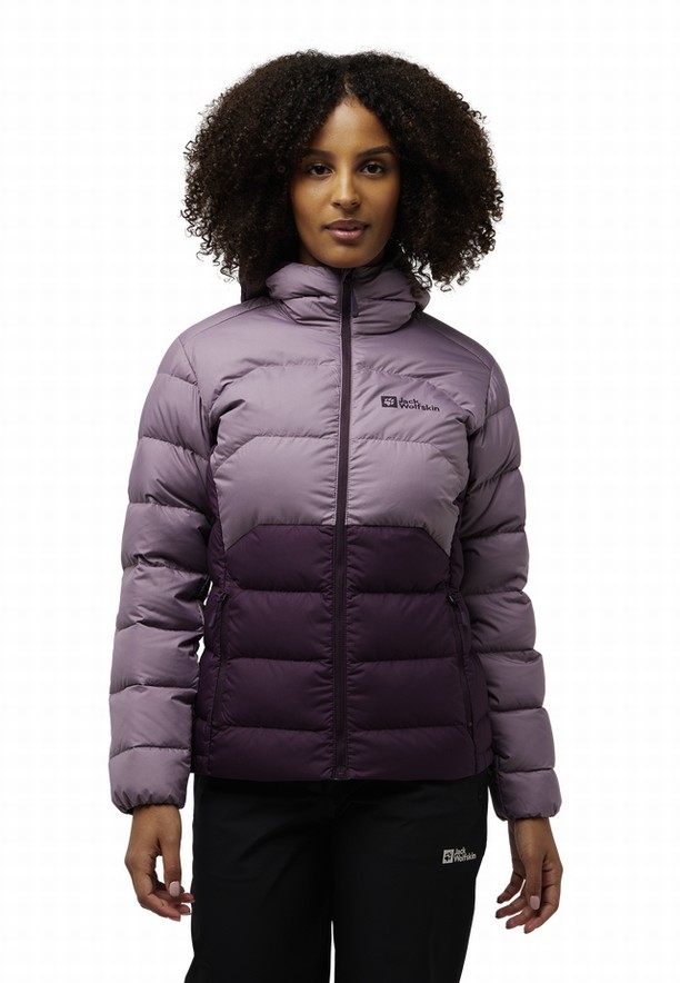 Purple Jack Wolfskin Ather Women Down Jackets | 33820301