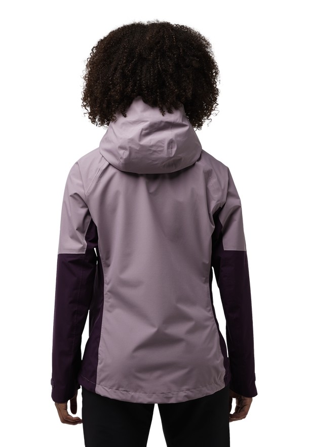 Purple Jack Wolfskin Eagle Peak 2l Women Rain Jackets | 57330248